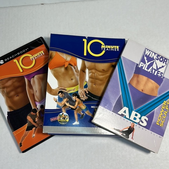 🔵 ABDOMINAL Exercise DVDs - Beachbody and Winsor Pilates - Picture 4 of 4